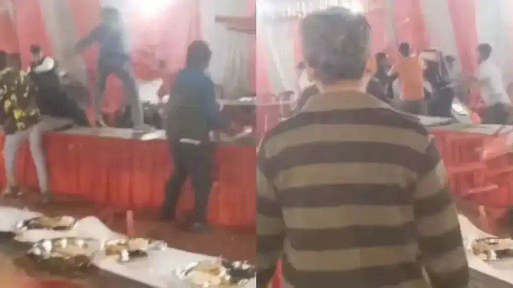 There was a sudden uproar at the wedding, viral video created a stir on the internet