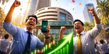 Tremendous rally in the stock market! Profit of Rs 6.40 lakh crore in one day, investors had fun