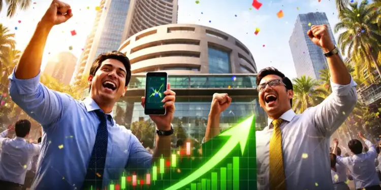 Tremendous rally in the stock market! Profit of Rs 6.40 lakh crore in one day, investors had fun