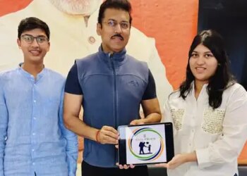 Two students from Jaipur launch AI platform for defense families