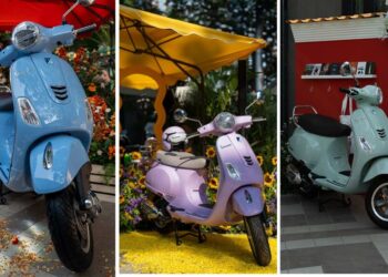 Vespa 80th Anniversary Tech 80 Special Edition