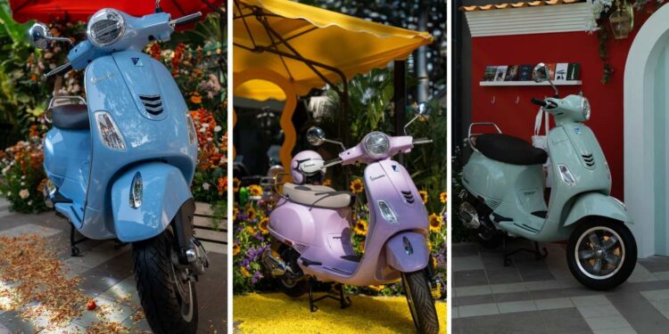 Vespa 80th Anniversary Tech 80 Special Edition