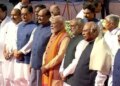 अंबेडकर जयंती पर संसद परिसर में उपराष्ट्रपति राधाकृष्णन और पीएम मोदी ने अर्पित की पुष्पांजलि