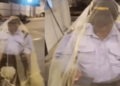 Viral video of security guard in Hyderabad, sitting inside mosquito net and doing duty all night, people got emotional