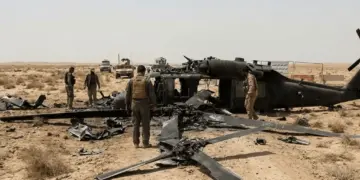 Wreckage of US Army’s Chinook helicopter found in Kuwait, Iran claims attack, heavy tension in Middle East.