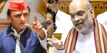 'You give all the tickets to Muslim women...' Heated debate between Akhilesh Yadav and Amit Shah in Parliament, watch viral video