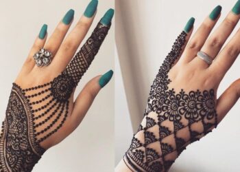 ≡ 12 Finger Henna Designs for Bridal in 2022 》 Her Beauty
