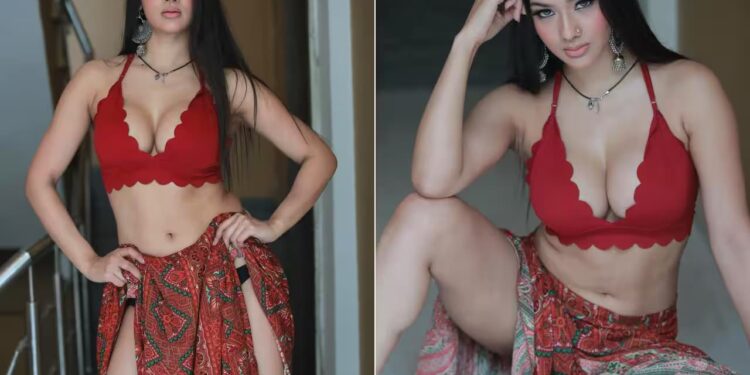 ≡ Namrata Malla once again displayed her curvy figure, on which even the trolls became convinced of her style ➤ Brain Berries