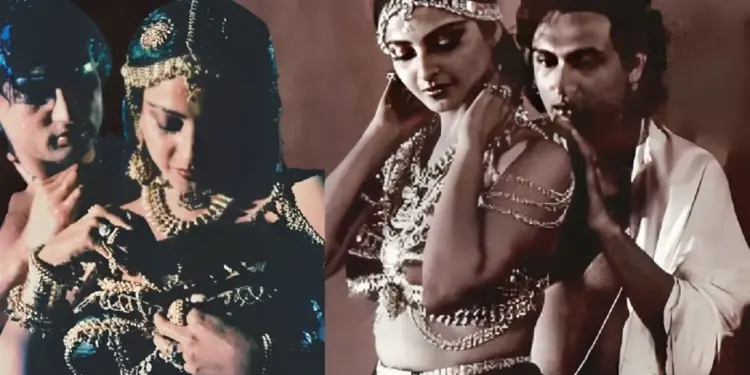 ≡ Rekha showed amazing acting during the intimate scene, know what Shekhar Suman said? 》Her Beauty