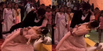 ≡ The groom created a stir on the stage, then something happened that made it difficult to stop laughing! ➤ Brain Berries