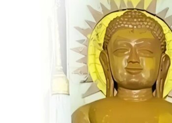 Lord Shantinath's Unique Message Light Pillar