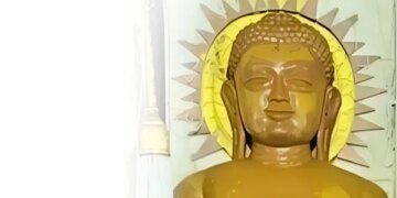 Lord Shantinath's Unique Message Light Pillar