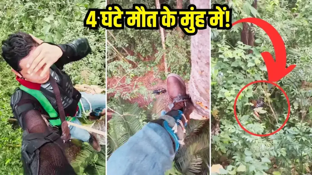 4 hours in the mouth of death, this is how a man saved his life from a hungry tiger, you will tremble after watching the video