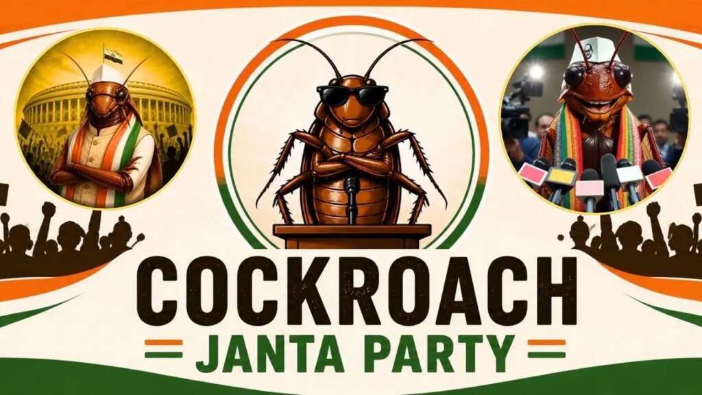 90 lakh followers in 5 days! After all, what is 'Cockroach Janata Party', will BJP give competition to Congress?