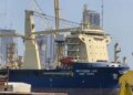 A fire broke out in a South Korean ship passing through Hormuz, a seven-member team is investigating the cause.