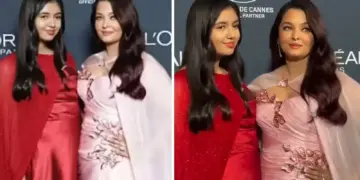 Aaradhya Bachchan's beautiful style became a topic of discussion at Cannes 2026, she stole the limelight with mother Aishwarya in red gown.