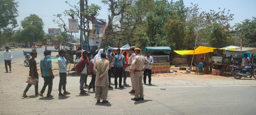 Action mode of Kotputli-Behror police: Anti Romeo squad conducted decoy operation, 3 miscreants arrested