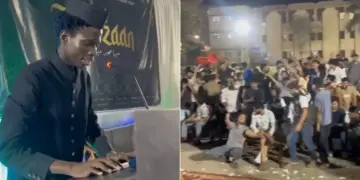 African student Ayuba in AMU won hearts by giving '3 Idiots' style speech, video goes viral