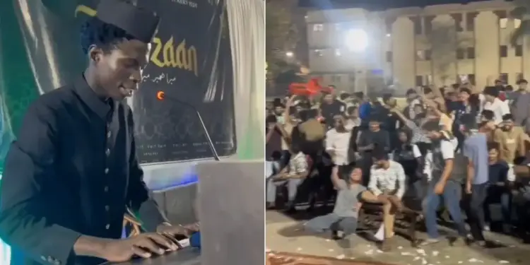 African student Ayuba in AMU won hearts by giving '3 Idiots' style speech, video goes viral