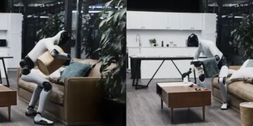 Amazing AI robot, now it will do all the household work from making the bed to folding clothes.