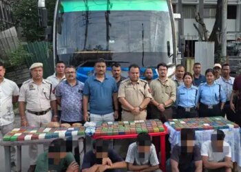 असम: 21.36 करोड़ रुपए की ड्रग्स जब्त, पांच गिरफ्तार