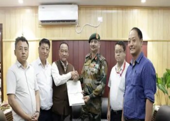 Assam Rifles hands over 18.8 acres of land for expansion of Dimapur Airport in Nagaland