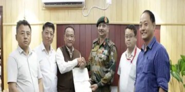 Assam Rifles hands over 18.8 acres of land for expansion of Dimapur Airport in Nagaland