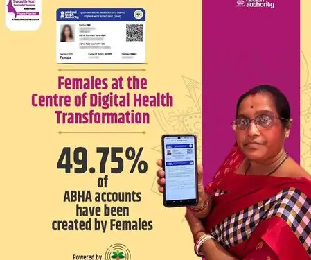 Ayushman Bharat Health Account in the names of 90 crore people in the country, Uttar Pradesh has the highest number of card holders.