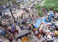 Bandra East Railway Station Redevelopment: 85 percent work of removing encroachment completed, 1,200 employees deployed
