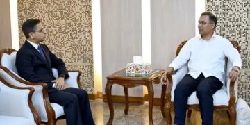 Bangladesh: Indian High Commissioner Prannoy Verma paid courtesy call on PM Tariq Rahman