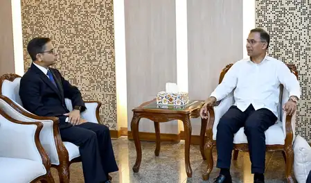 Bangladesh: Indian High Commissioner Prannoy Verma paid courtesy call on PM Tariq Rahman
