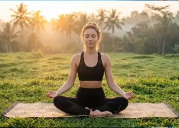 Basic mantra of yoga 'Padmasana', a boon for both body and mind