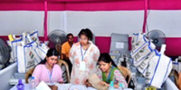 Bengal: Re-polling in Falta amid tight security, long queues of voters seen since morning
