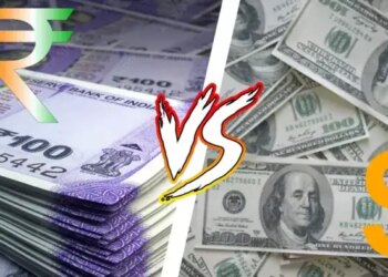 Big fall in rupee in 5 trading days, fell by Rs 2.30 against dollar