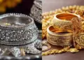 Big reversal in the prices of gold and silver: Gold becomes costlier, huge fall in silver creates stir in the market