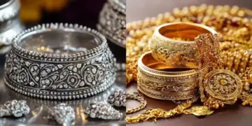 Big reversal in the prices of gold and silver: Gold becomes costlier, huge fall in silver creates stir in the market