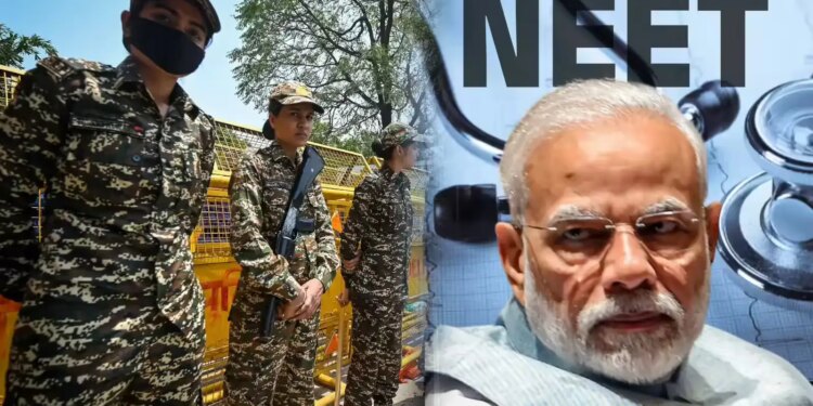 Big update regarding NEET 21st June exam! Army-Air Force will handle security, PM Modi's role also in discussion
