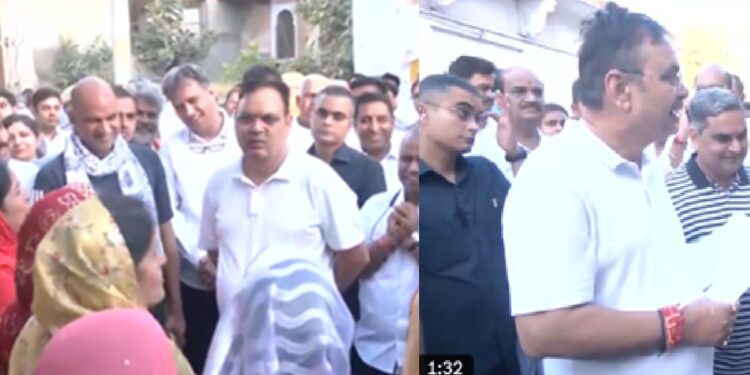 CM Bhajan Lal's action avatar in Pratapgarh: Chaupal decorated in Bambori during morning walk, officers received direct message
