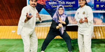 Chandigarh officers Parminder Singh and Vandana registered a strong presence in the National Penchak Silat Technical Seminar held in Srinagar.