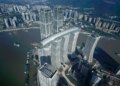 China's unique 'recumbent skyscraper': an amazing example of engineering suspended in the air