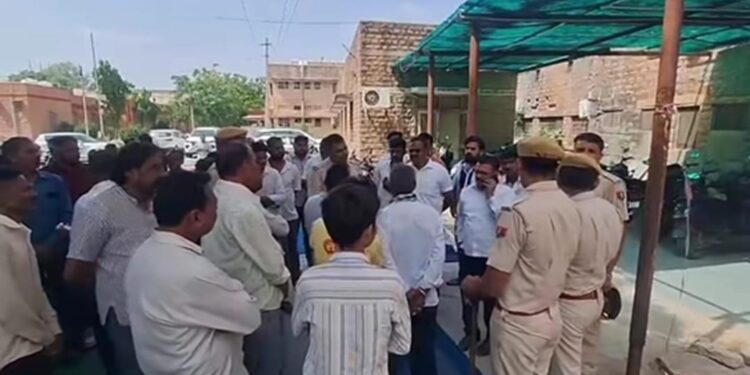 Controversy increased over Balotra road accident: Family members accused police of chasing the car, protested outside Jodhpur hospital and demanded investigation.