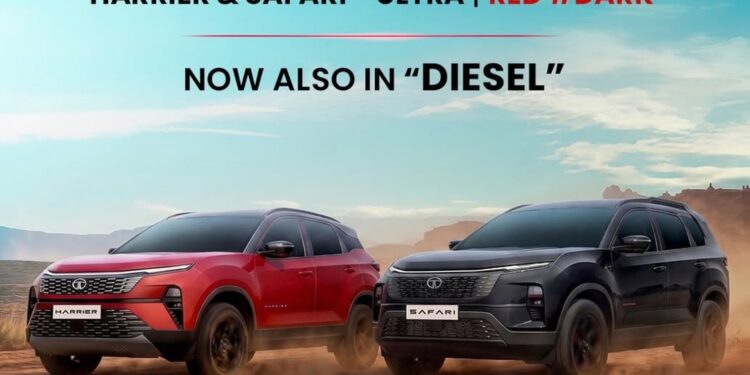 harrier And Safari Ultra Red Dark