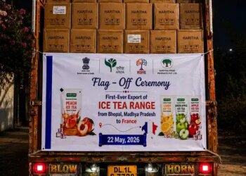 First consignment of flavored iced tea sent from Bhopal to Switzerland, Piyush Goyal said - MSMEs are making their mark on global standards.