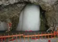 First darshan of Baba Barfani, 7 feet high Shivalinga built in Amarnath cave; The journey will start from July 3