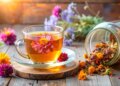 Flower tea: Health along with taste, effective in relieving stress by giving coolness in summers.