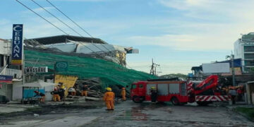 Four killed, 17 missing as under-construction building collapses in Angeles City, Philippines; Rescue work continues