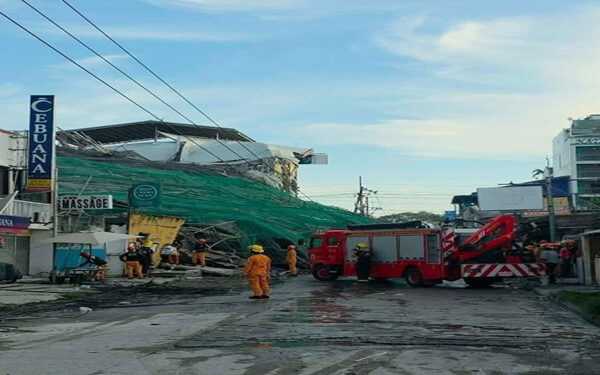 Four killed, 17 missing as under-construction building collapses in Angeles City, Philippines; Rescue work continues