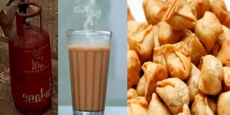 From tea-samosas to cakes-pastries will be expensive! Due to increase in the price of commercial cylinder, common man's pocket will be hit hard.