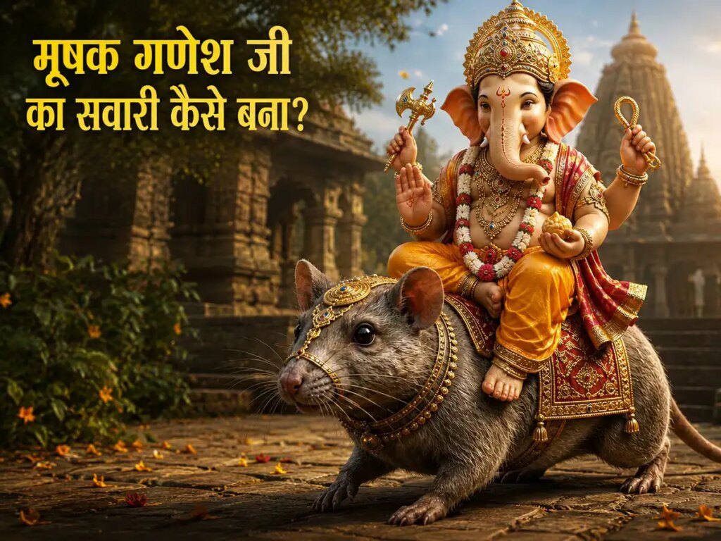 Ganesh Ji Vahan Story: How did the mouse become the vehicle of Lord Ganesha? Know interesting mythological story