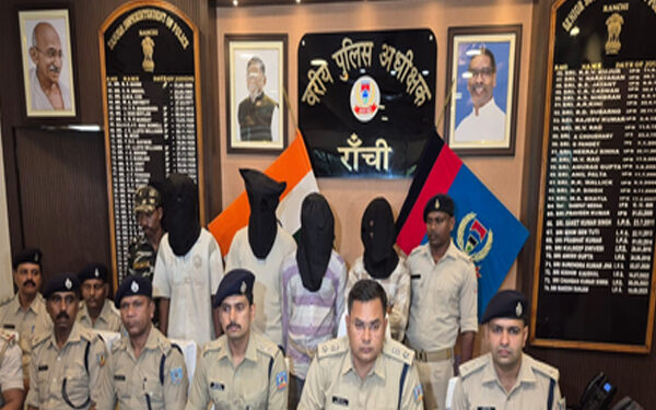 Gang of cyber criminals busted in Ranchi, five arrested